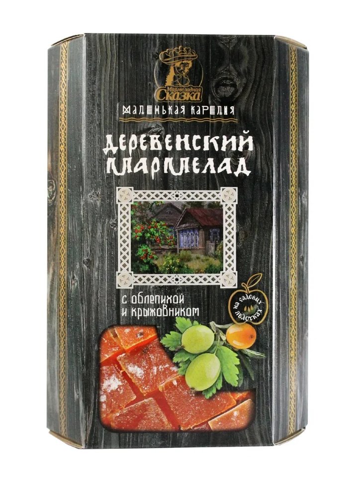  Мармелад деревенский "С крыжовником и облепихой" 300г в Рязани